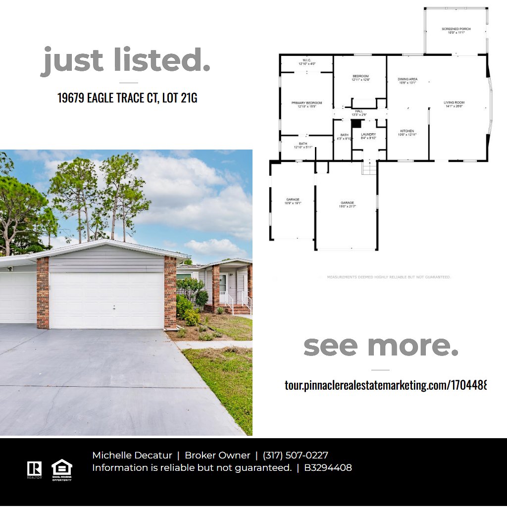 19679 Eagle Trace Ct, Lot 21G, North Fort Myers, FL 33903